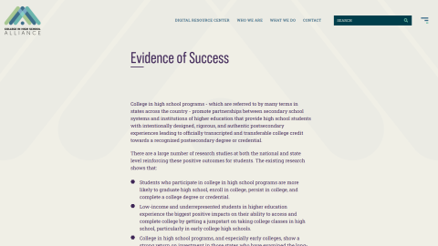 EvidenceofSuccess