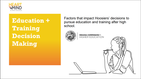 Screenshot of Factors That Impact Hoosiers’ Decisions to Pursue Education and Training After High School